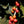 Red coffee cherries on a branch with green leaves