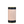 A navy blue cylinder with a pink label describes the espresso coffee beans within.