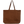 The back of a brown canvas tote bag.