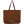 A brown canvas tote bag with long shoulder straps and a white script logo reading 'Patricia Coffee Brewers' on the lower front.